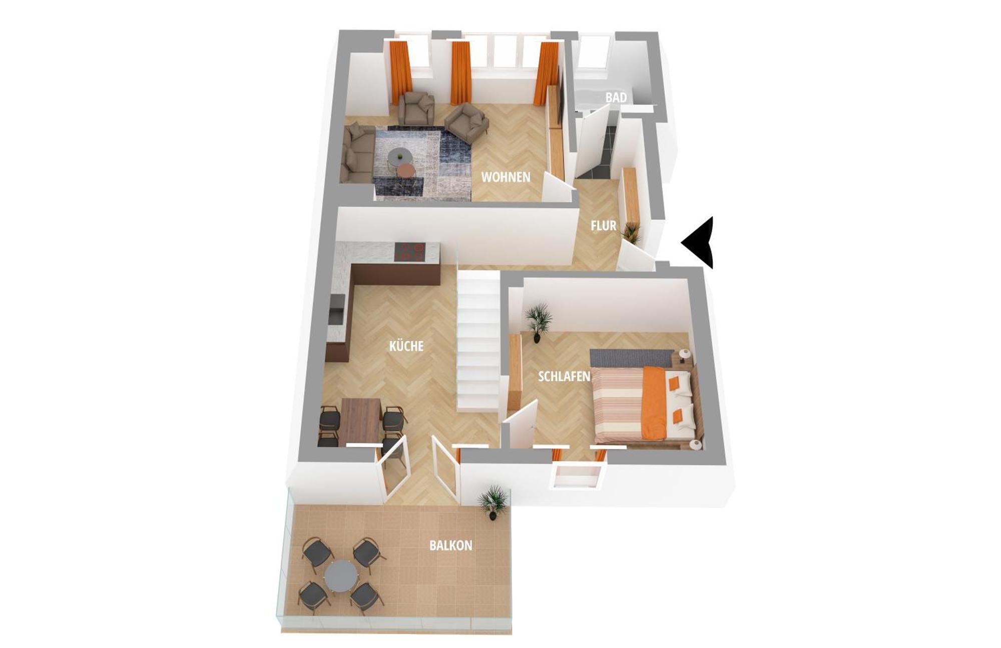 Nice & Calm - Wohlfuehl-Wohnung In Stadtnaehe Fuer Familien Oder Freunde Wesel  Luaran gambar