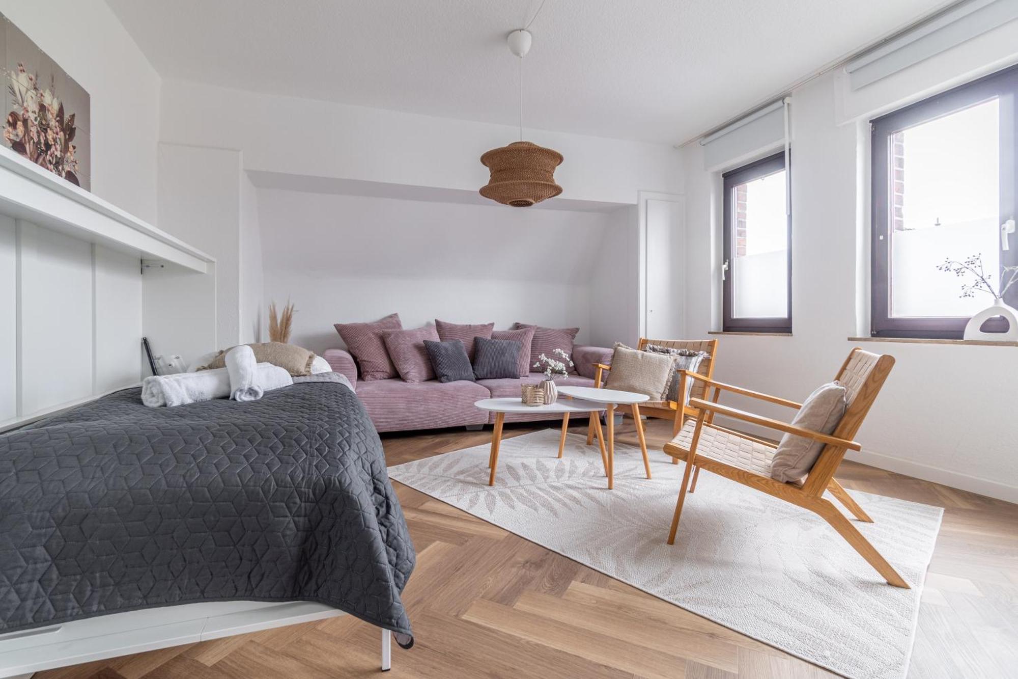 Nice & Calm - Wohlfuehl-Wohnung In Stadtnaehe Fuer Familien Oder Freunde Wesel  Luaran gambar